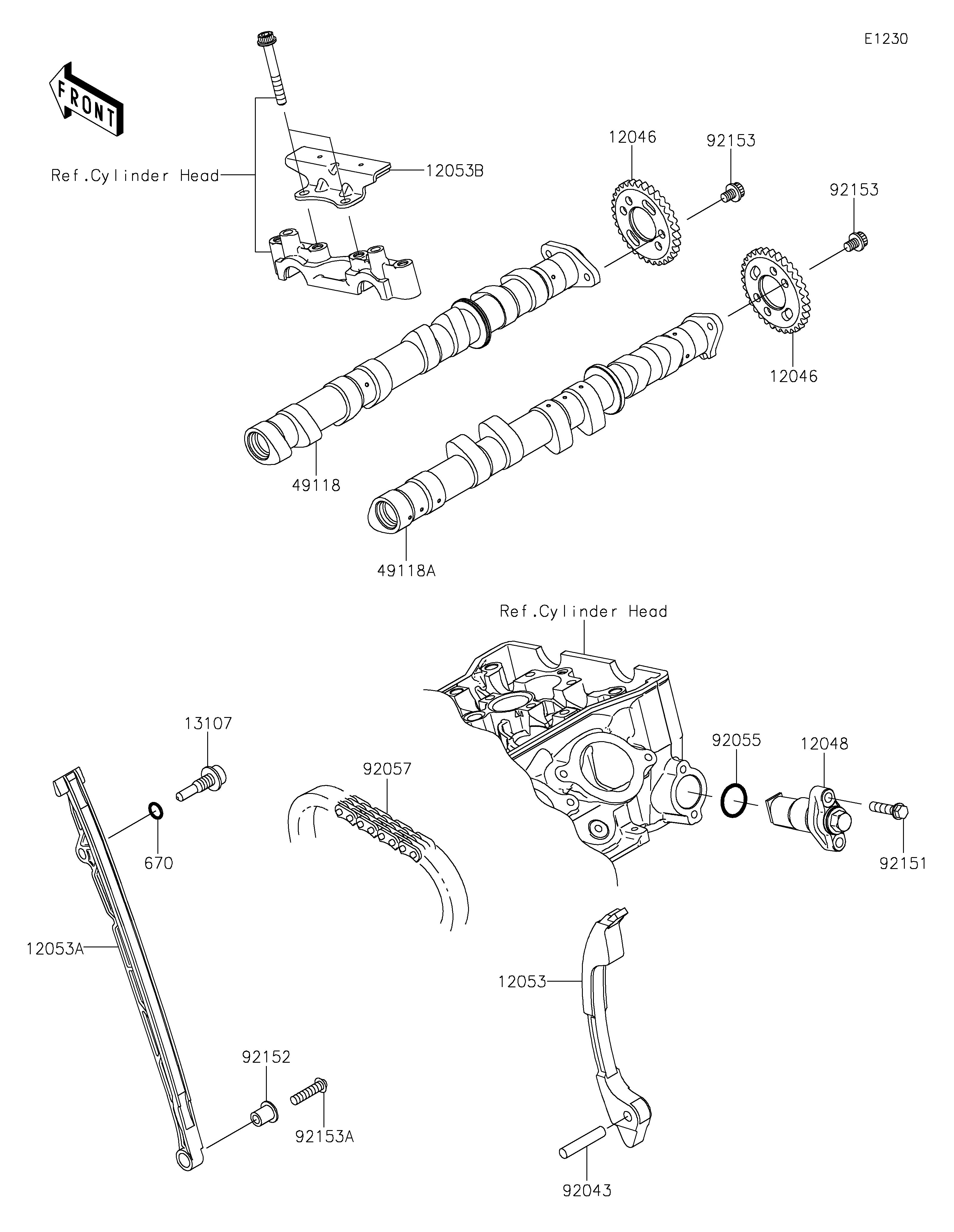 Camshaft(s)/Tensioner