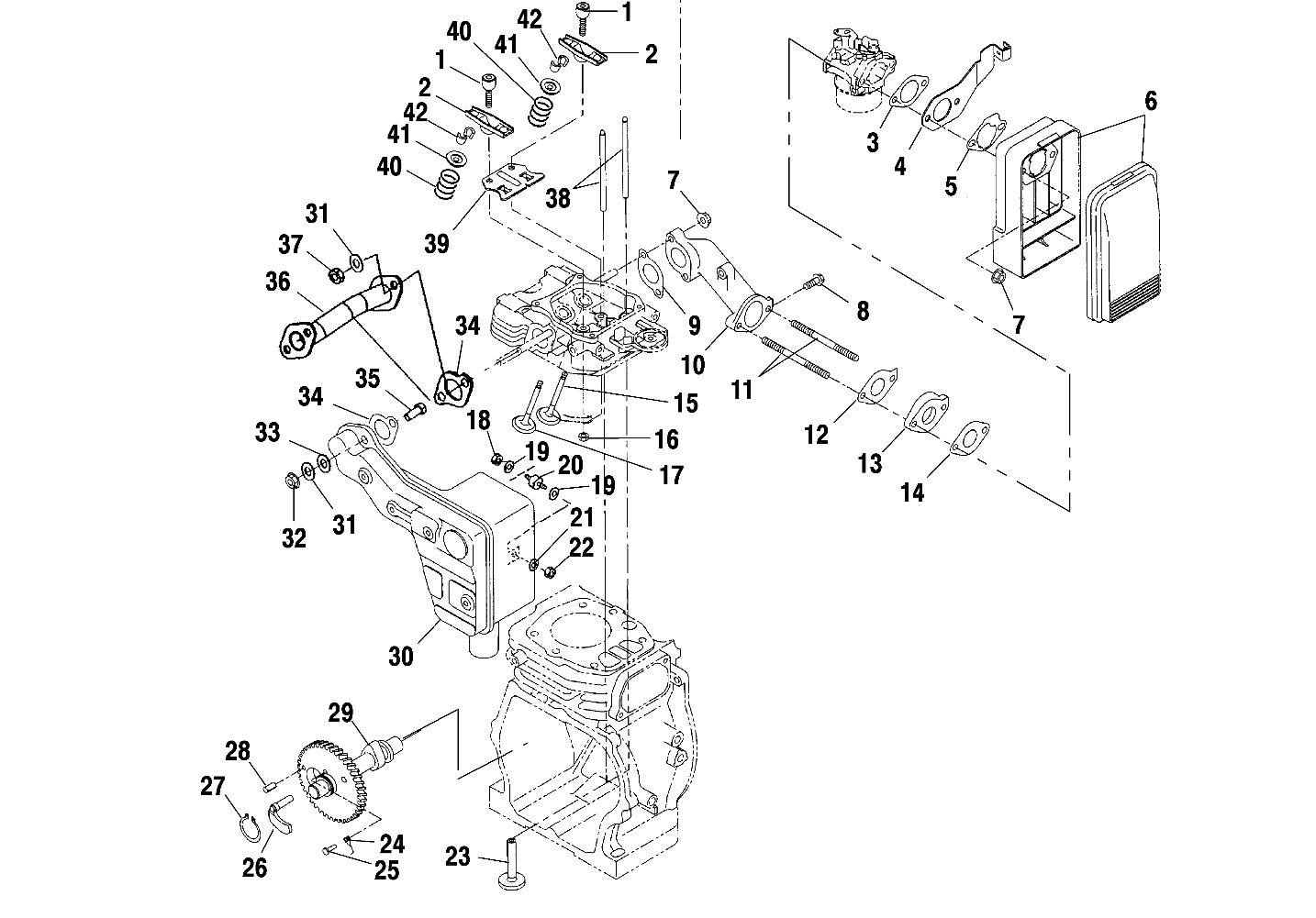 INTAKE/EXHAUST - S02WB1AS (4968896889B07)