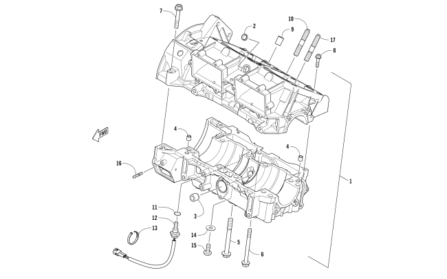 CRANKCASE ASSEMBLY