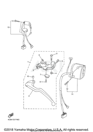 HANDLE SWITCH LEVER