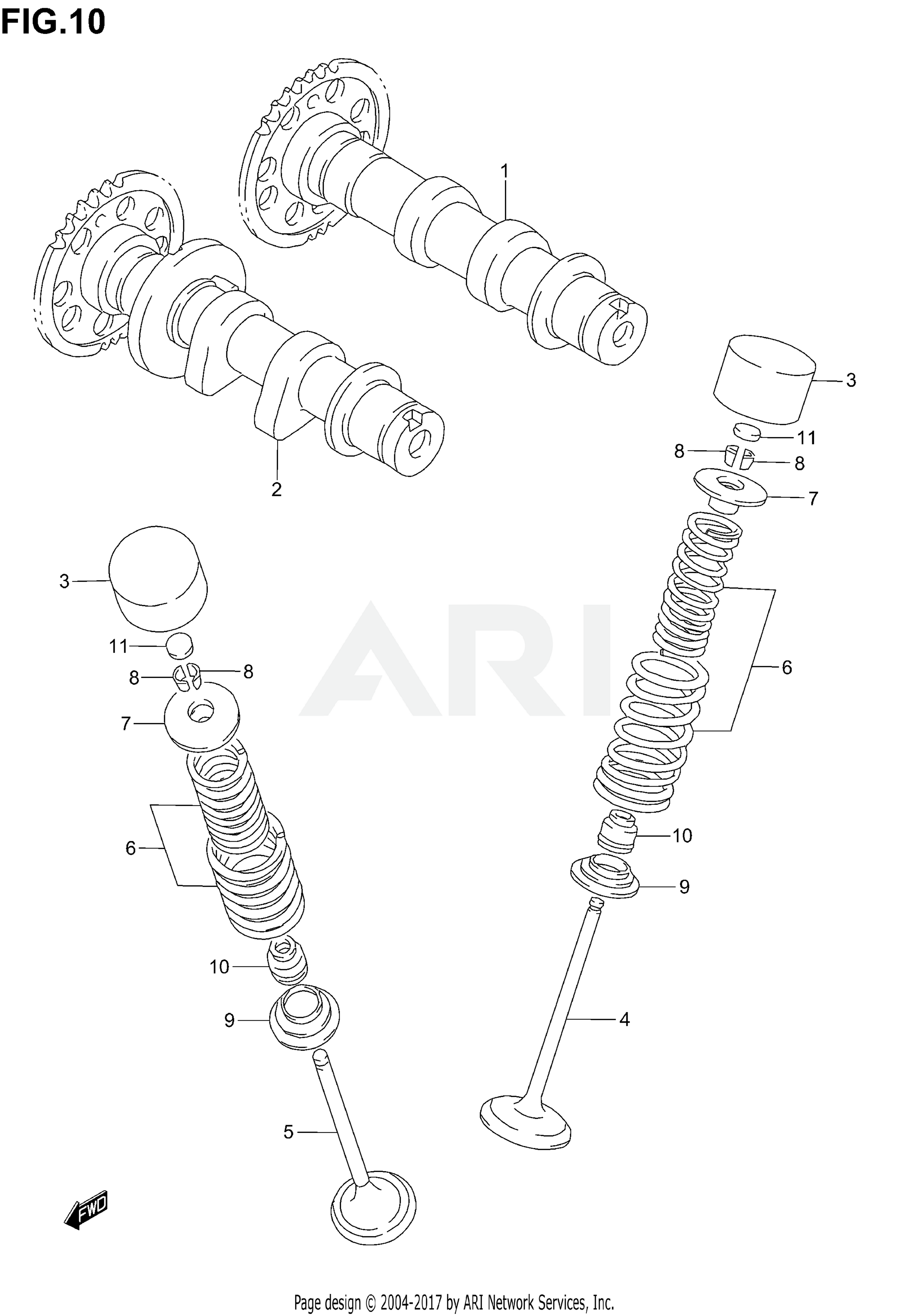 CAM SHAFT/VALVE