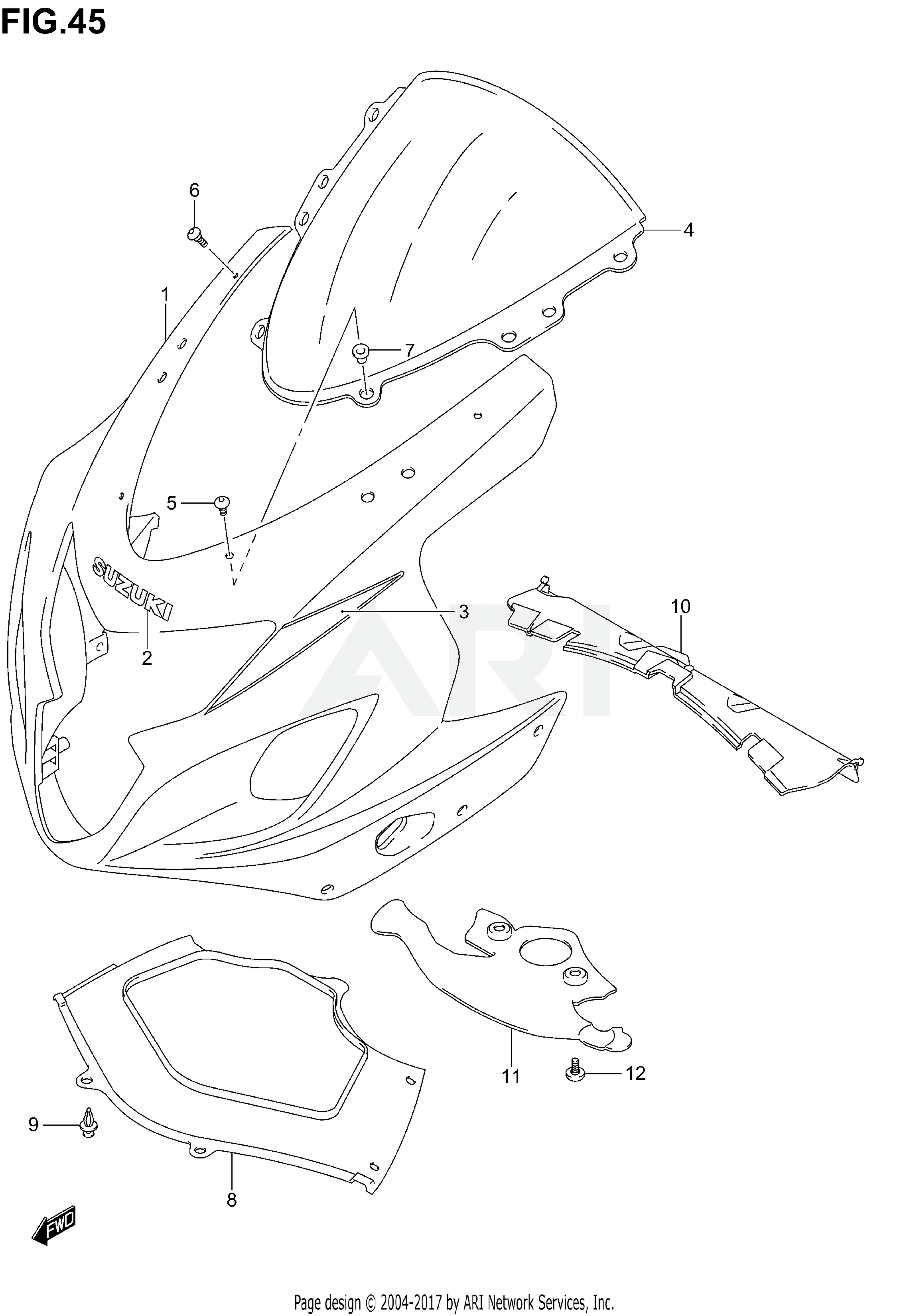 COWLING BODY (MODEL K4)