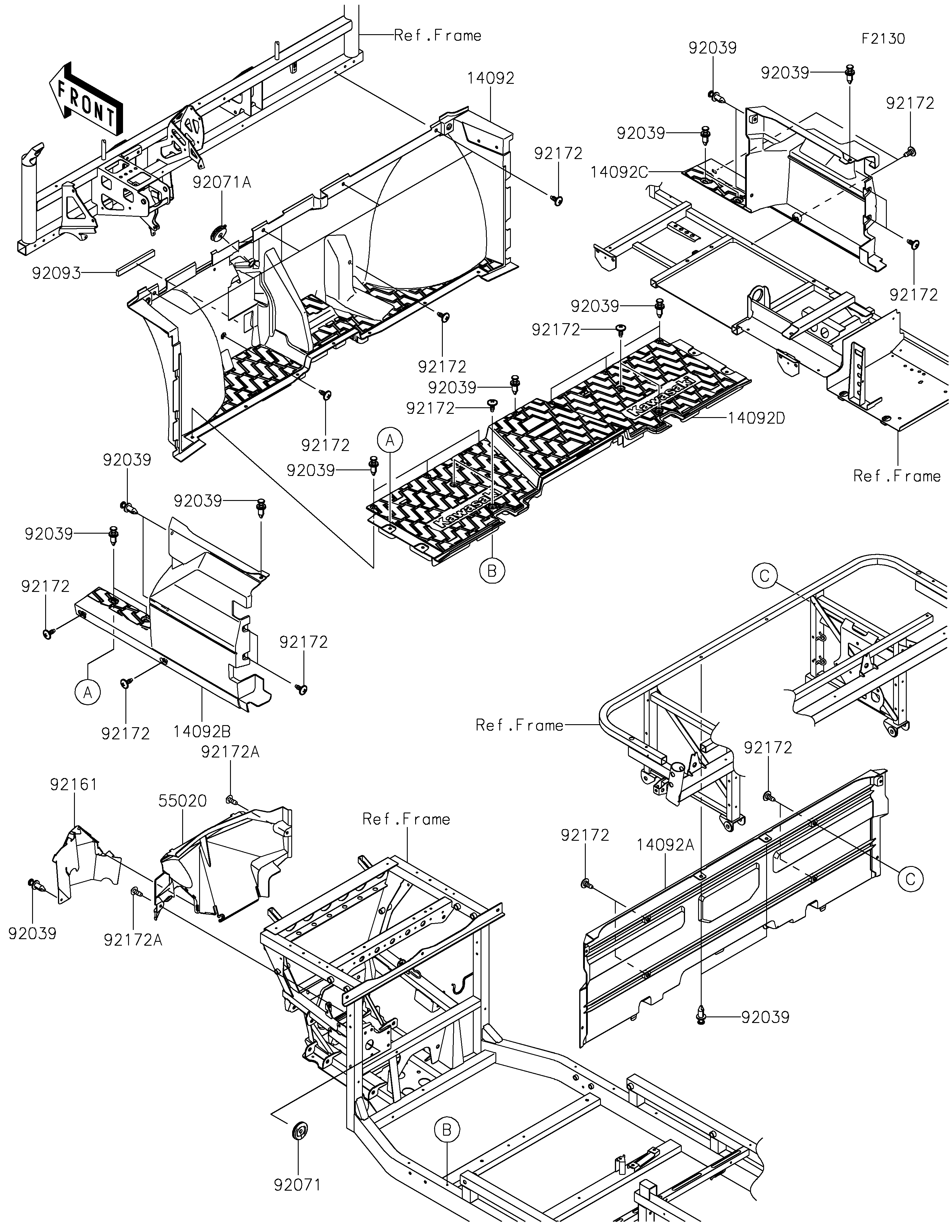 Frame Fittings(Front)