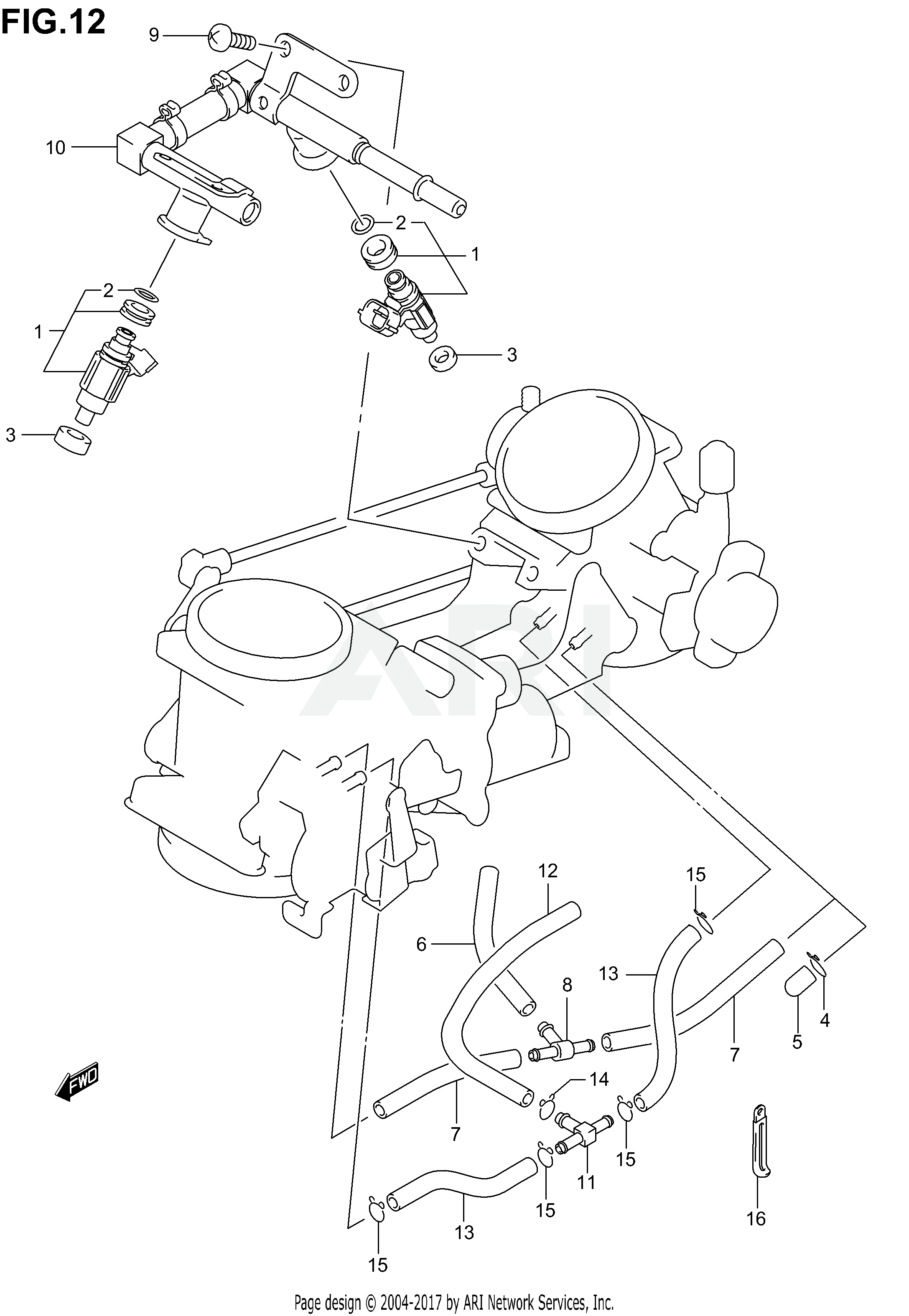 FUEL DELIVERY PIPE