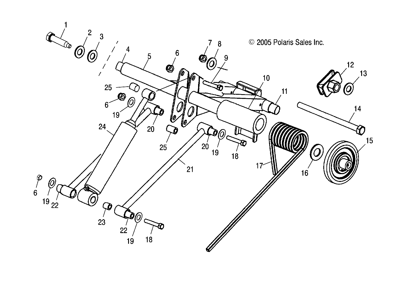 TORQUE ARM, REAR - S07NJ5BS/BE (4997279727B10)