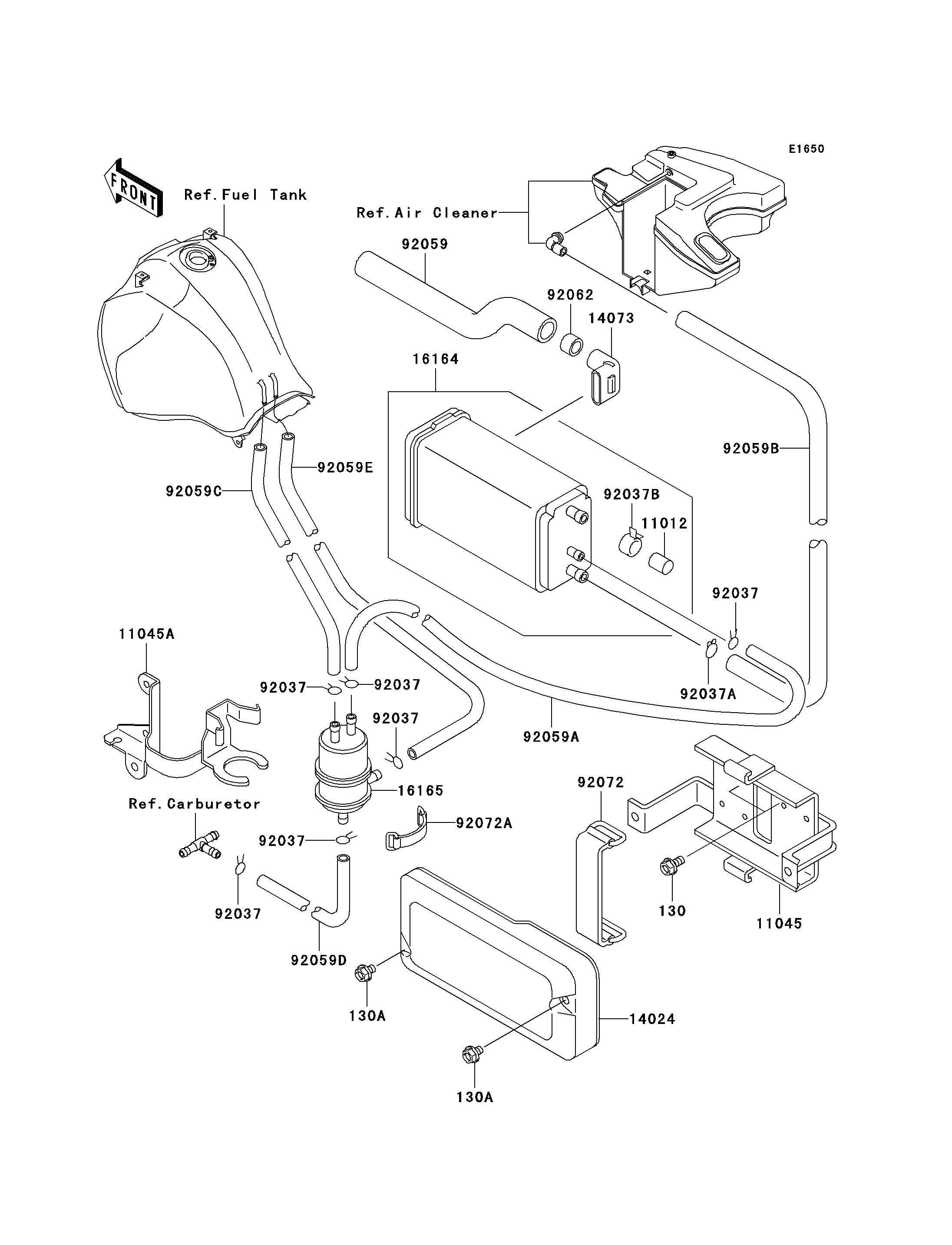 Fuel Evaporative System(CA)