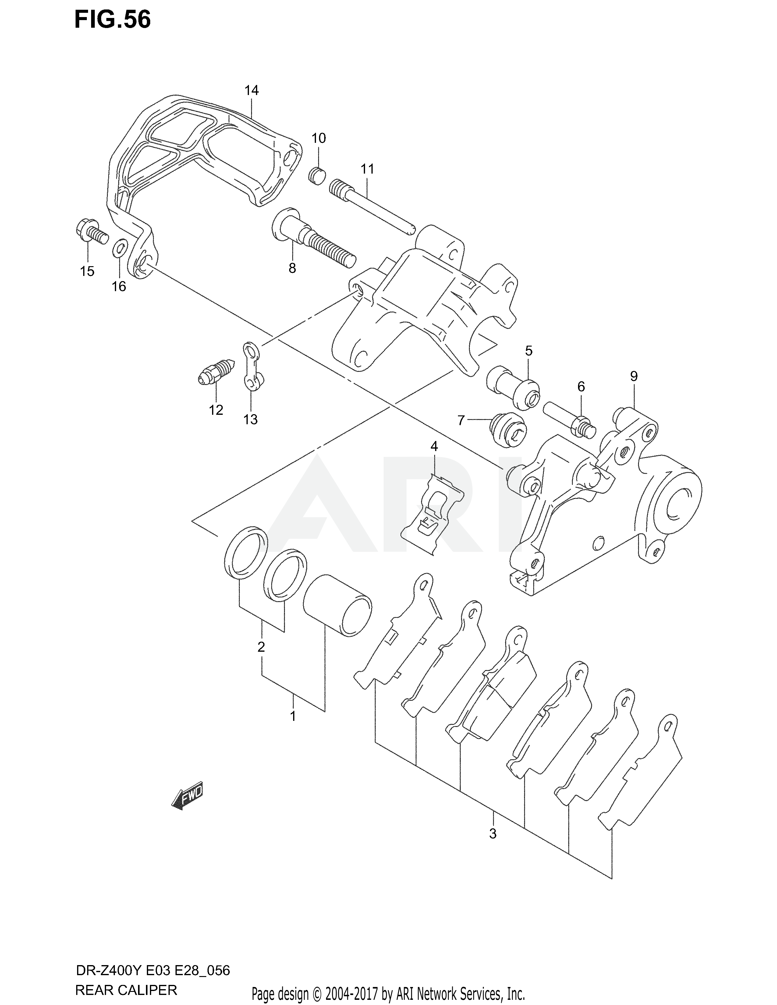 REAR CALIPER