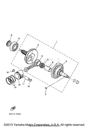 CRANKSHAFT PISTON