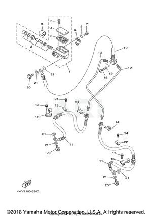 FRONT MASTER CYLINDER