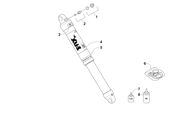 FRONT SUSPENSION SHOCK ABSORBER