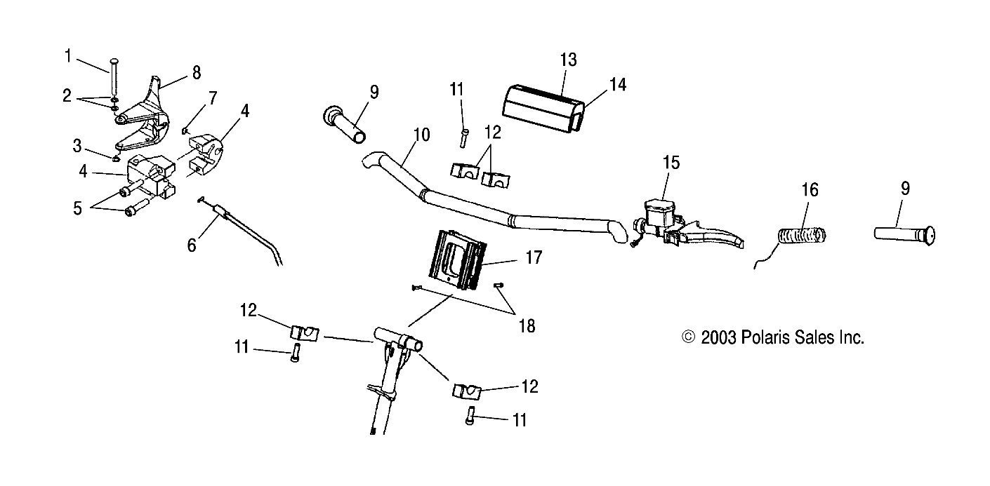 HANDLEBAR - S04NZ8CS/CSA/CE (4988798879B04)