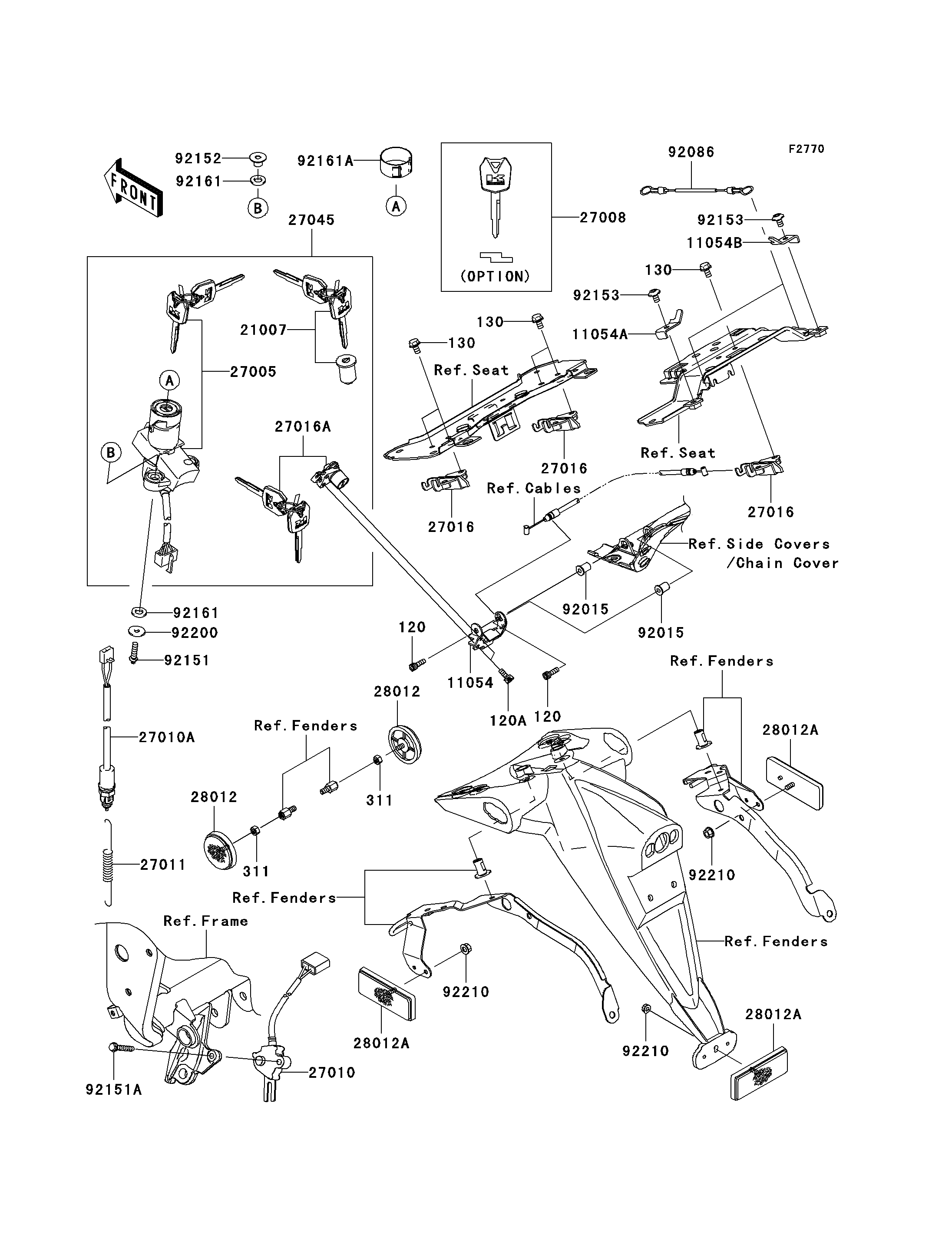 Ignition Switch/Locks/Reflectors