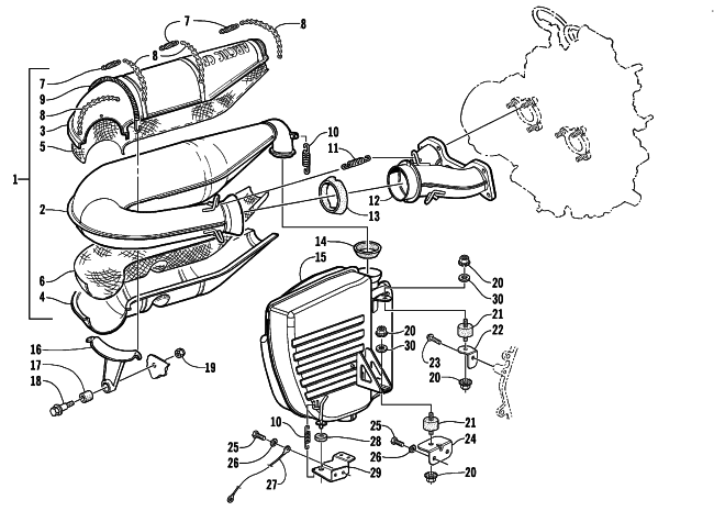 EXHAUST ASSEMBLY