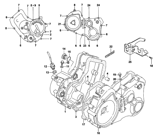 CRANKCASE COVER ASSEMBLY