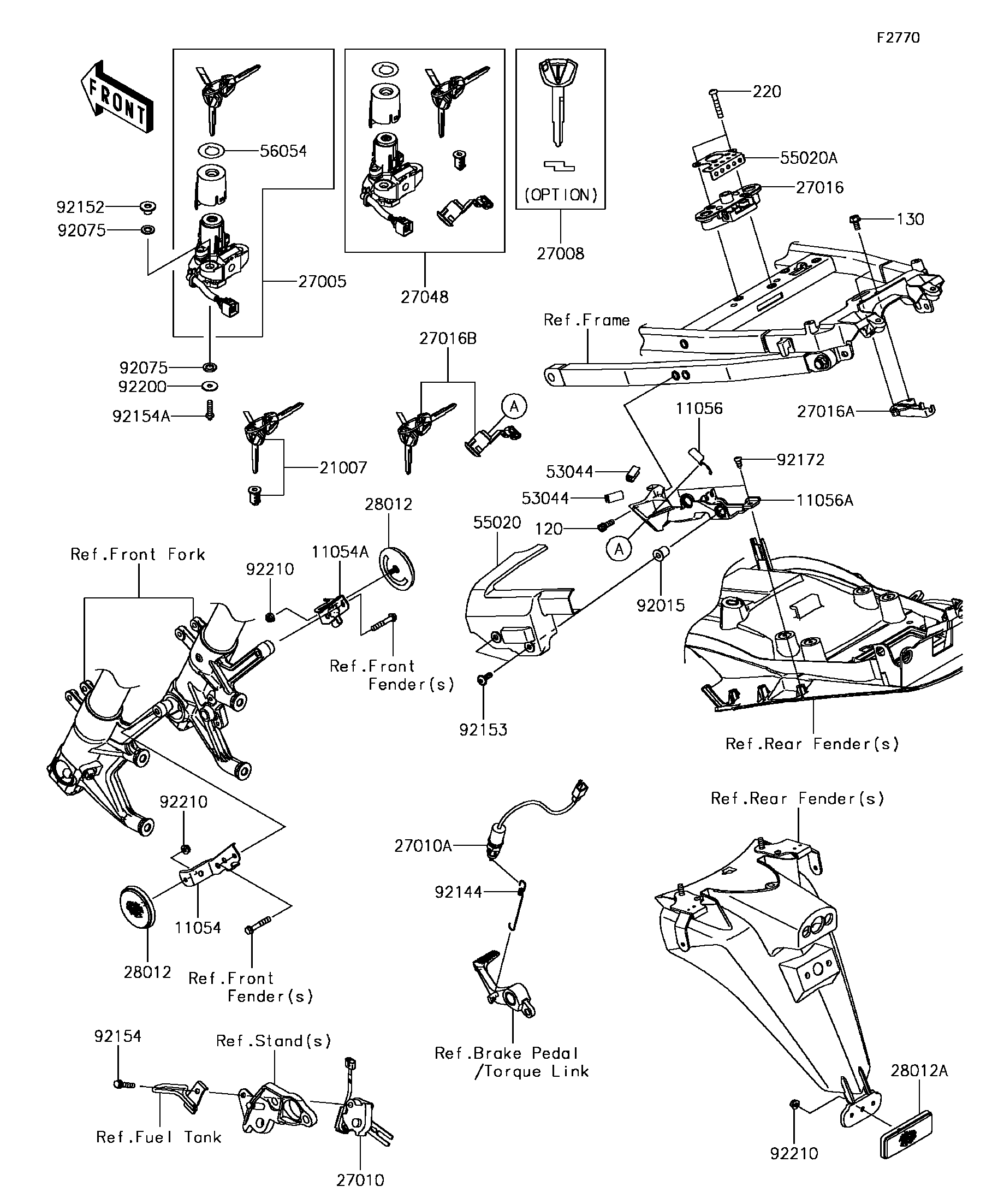 Ignition Switch/Locks/Reflectors