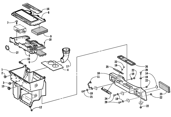 AIR SILENCER ASSEMBLY