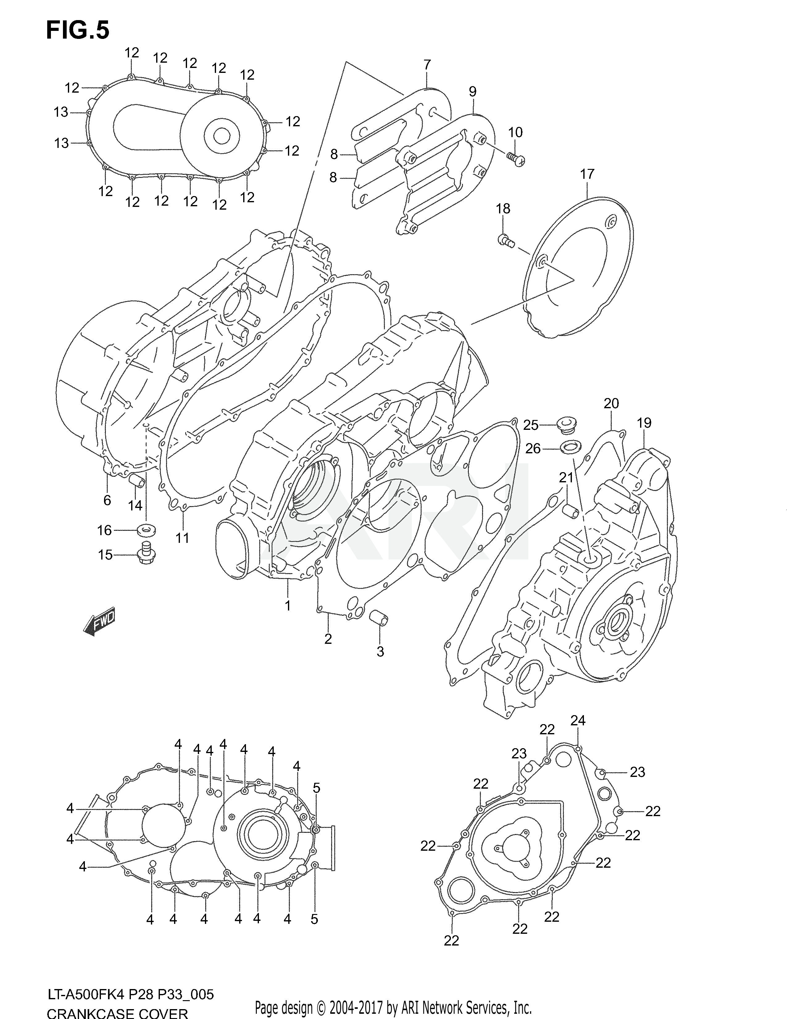 CRANKCASE COVER