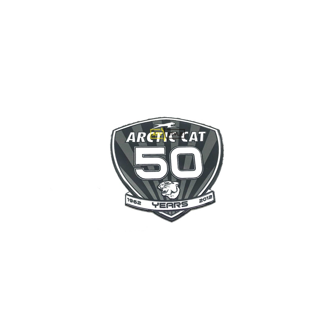 Эмблема "Arctic Cat 50th Anniversary" черная 9611-399