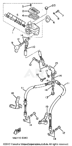 FRONT MASTER CYLINDER