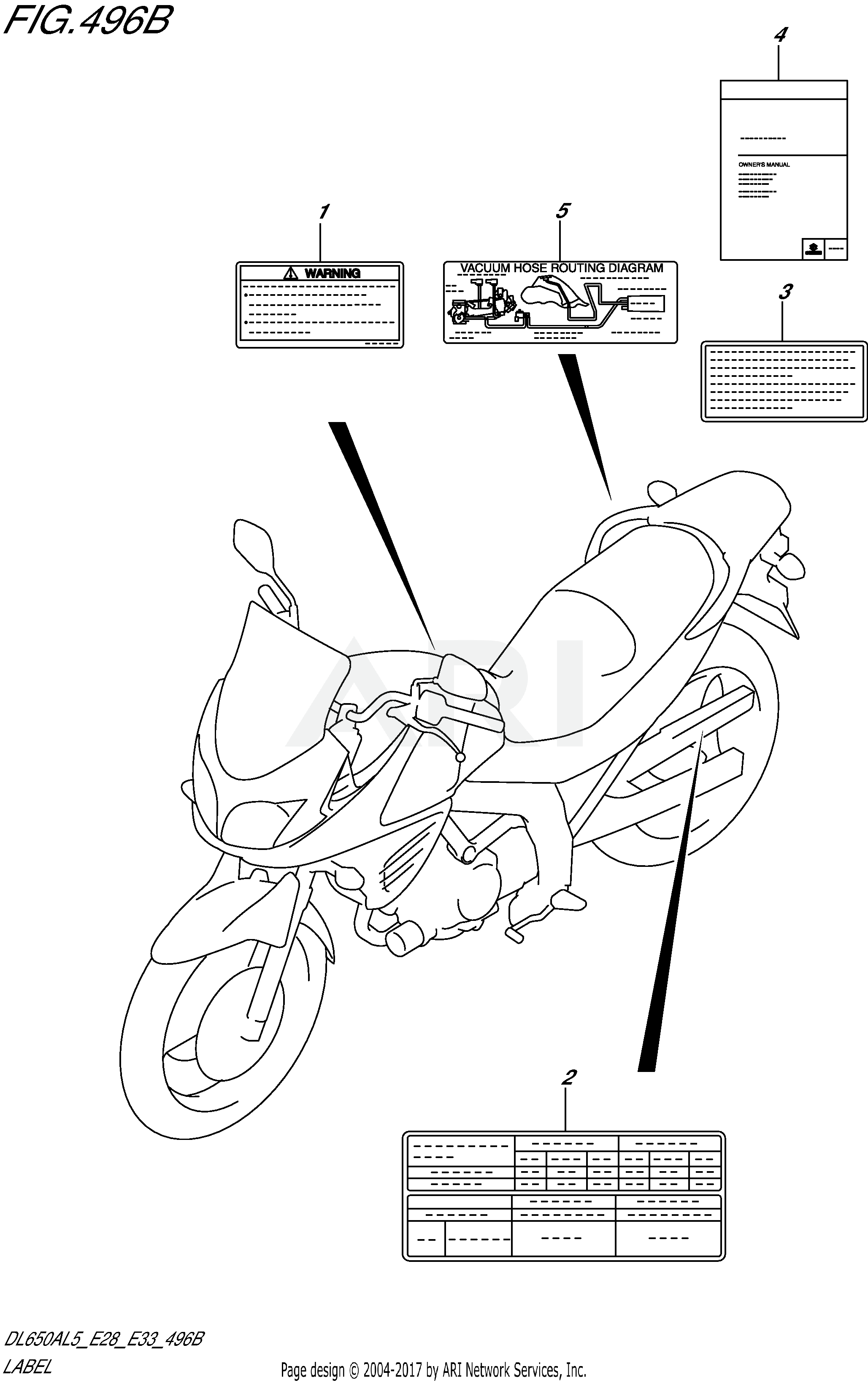 LABEL (DL650AL5 E33)