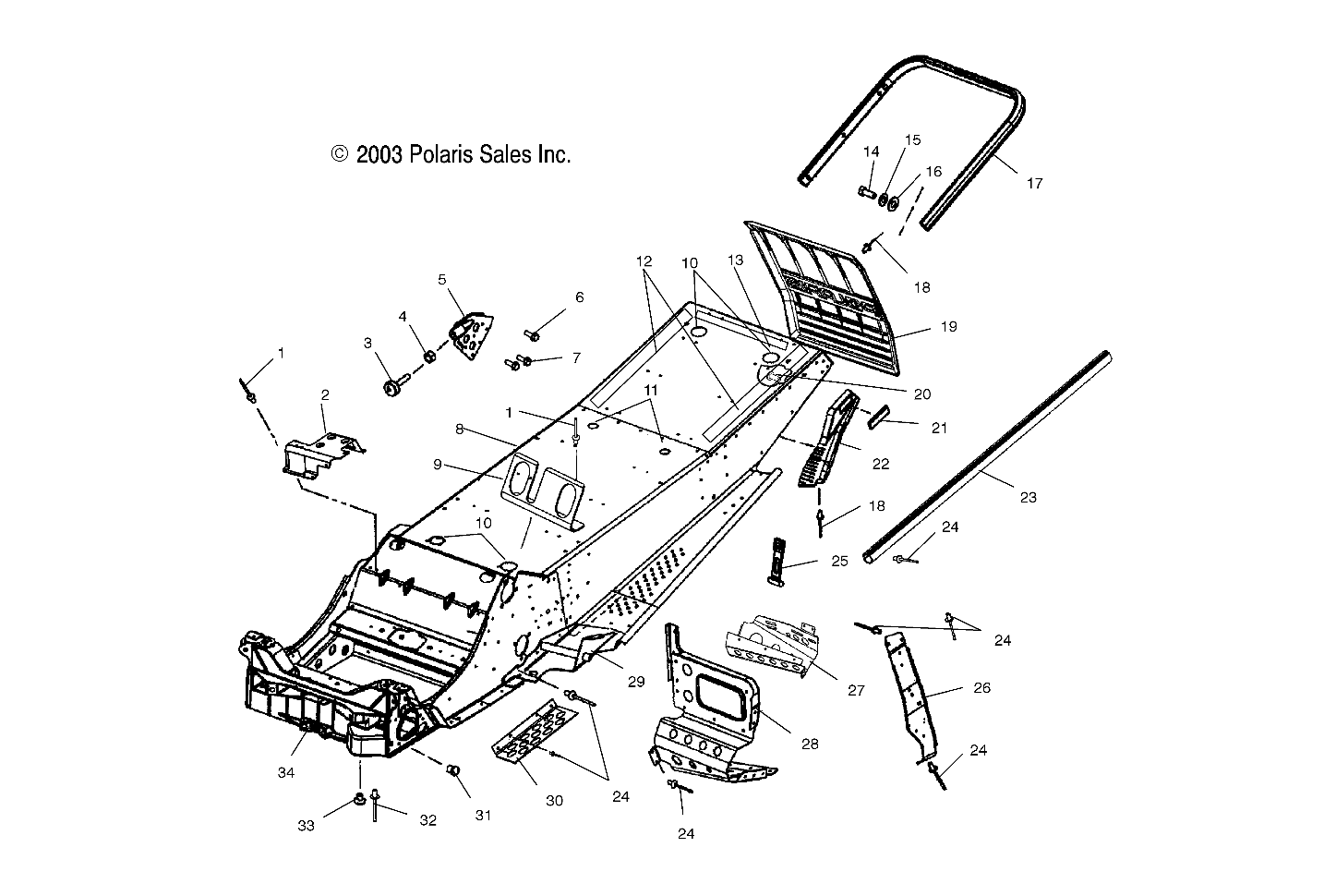 CHASSIS - S04ND5BS (4988358835A03)