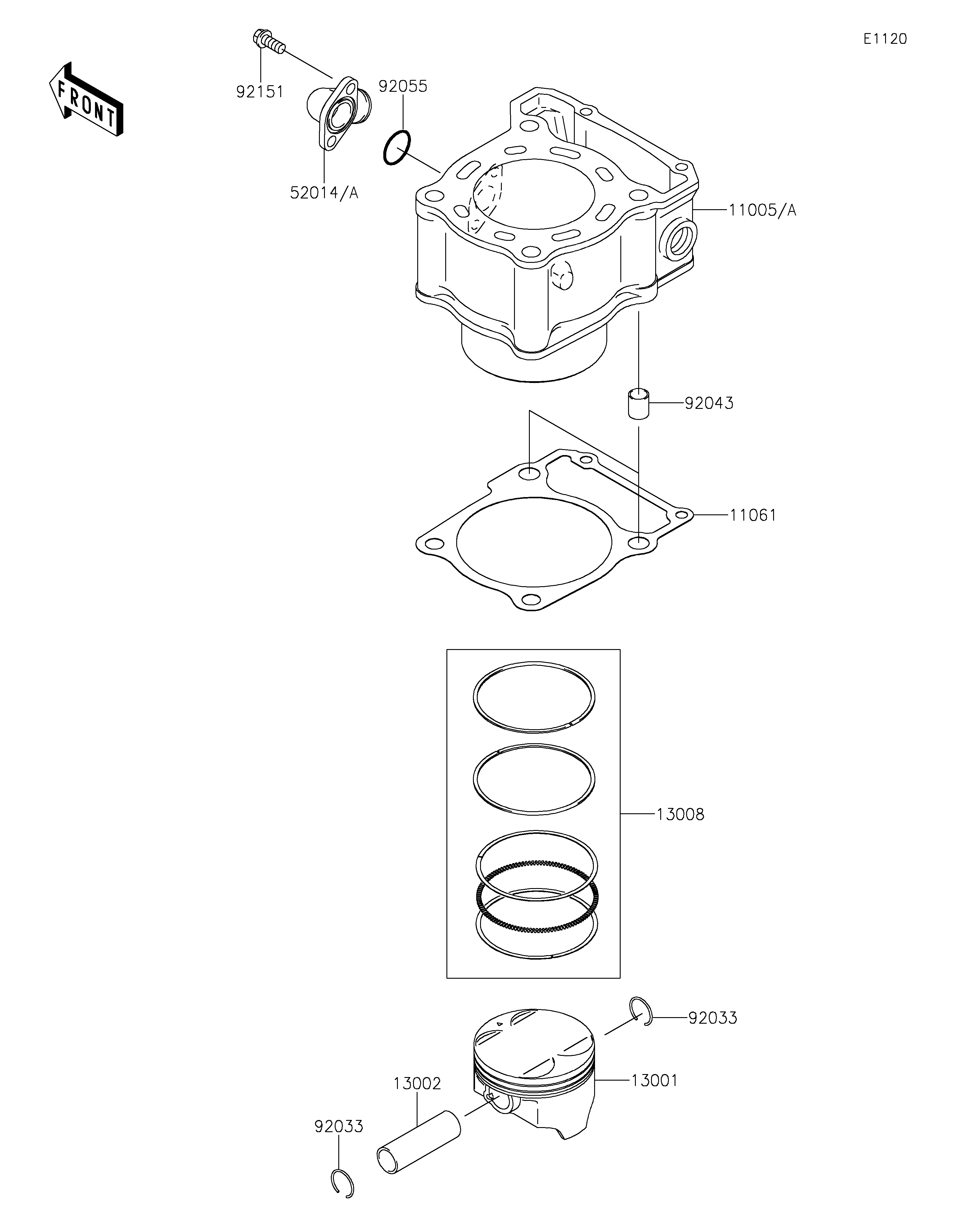 Cylinder/Piston(s)