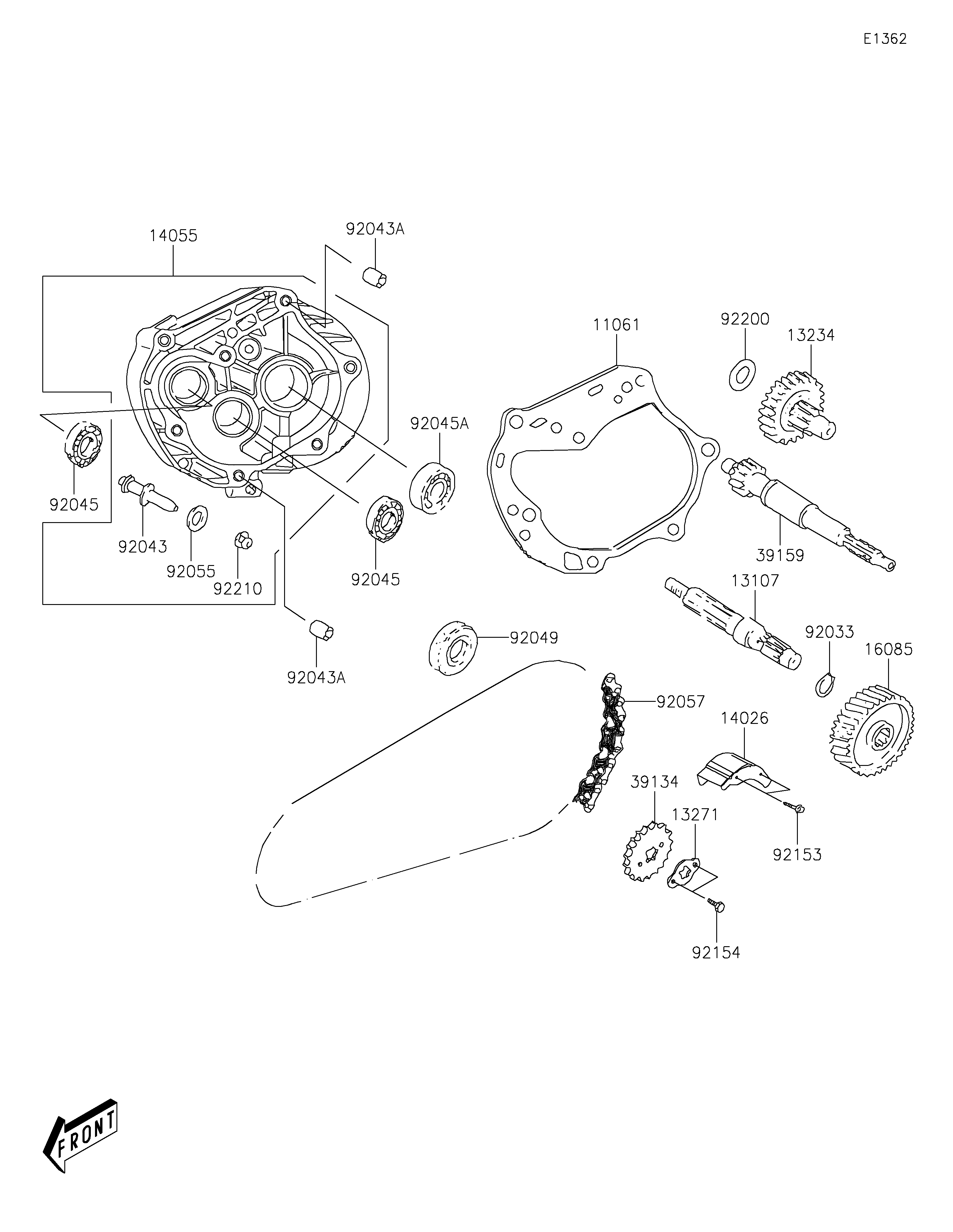 Gear Change Drum/Shift Fork(s)