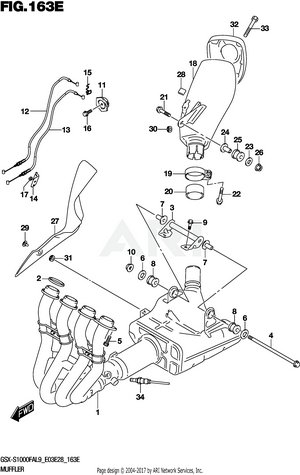 MUFFLER (GSX-S1000FYAL9 E28)