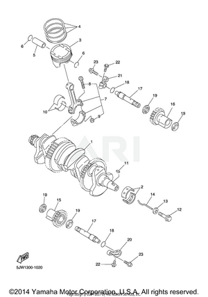 CRANKSHAFT PISTON