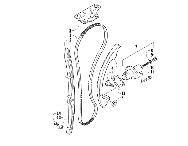 CAM CHAIN ASSEMBLY