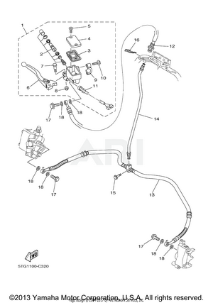 FRONT MASTER CYLINDER