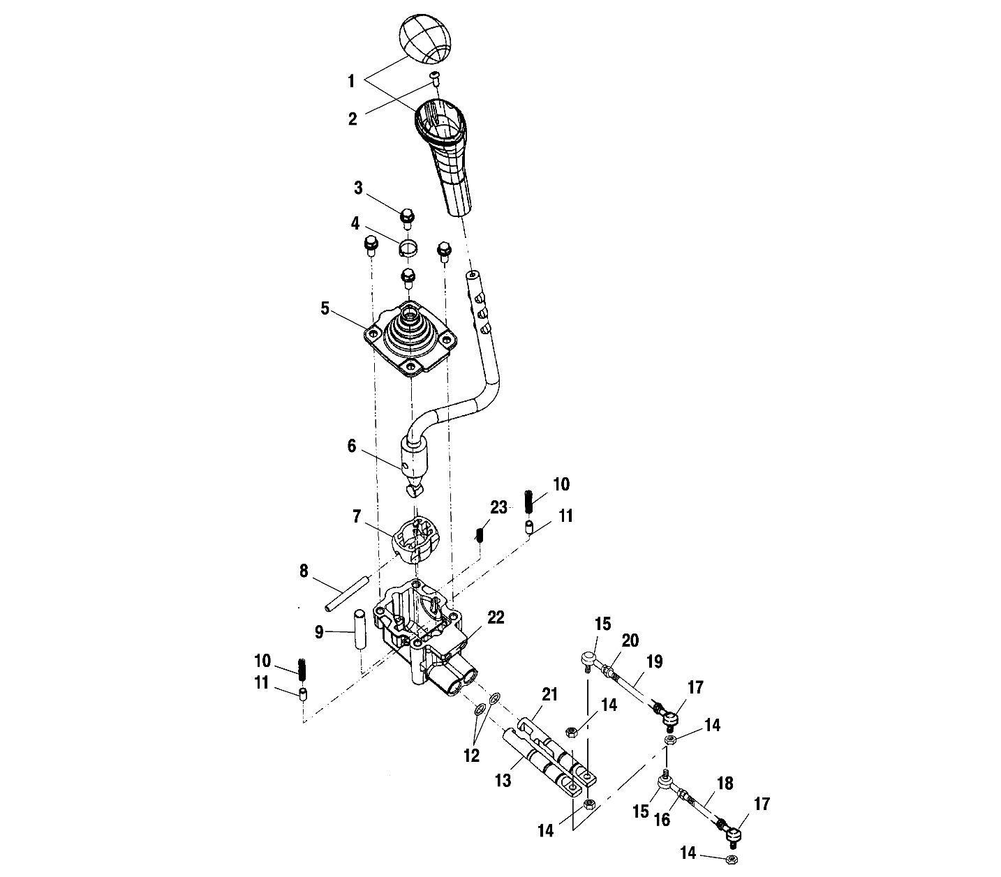 GEAR SELECTOR - A01CH42AA (4964436443C010)