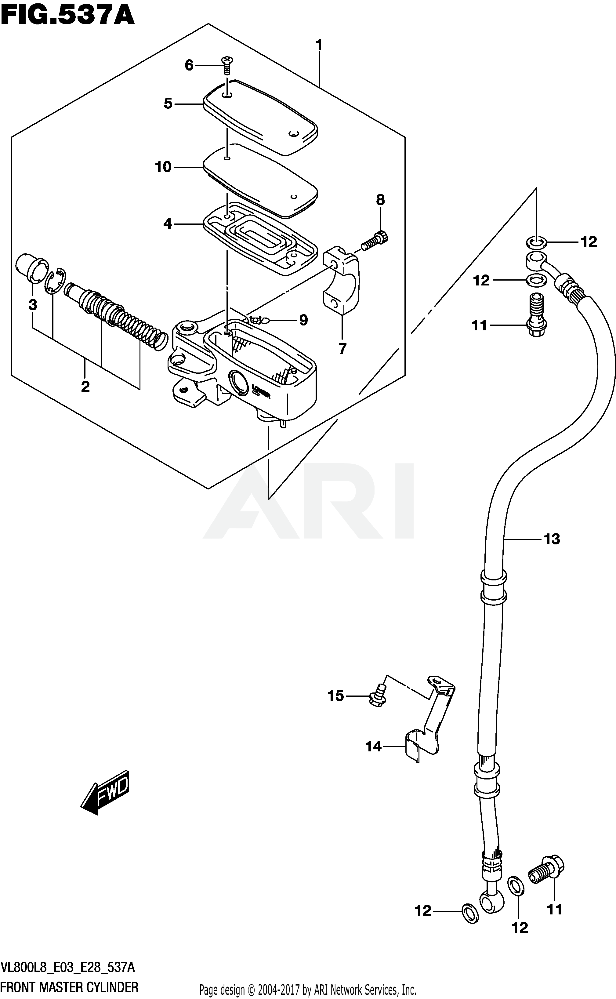 FRONT MASTER CYLINDER