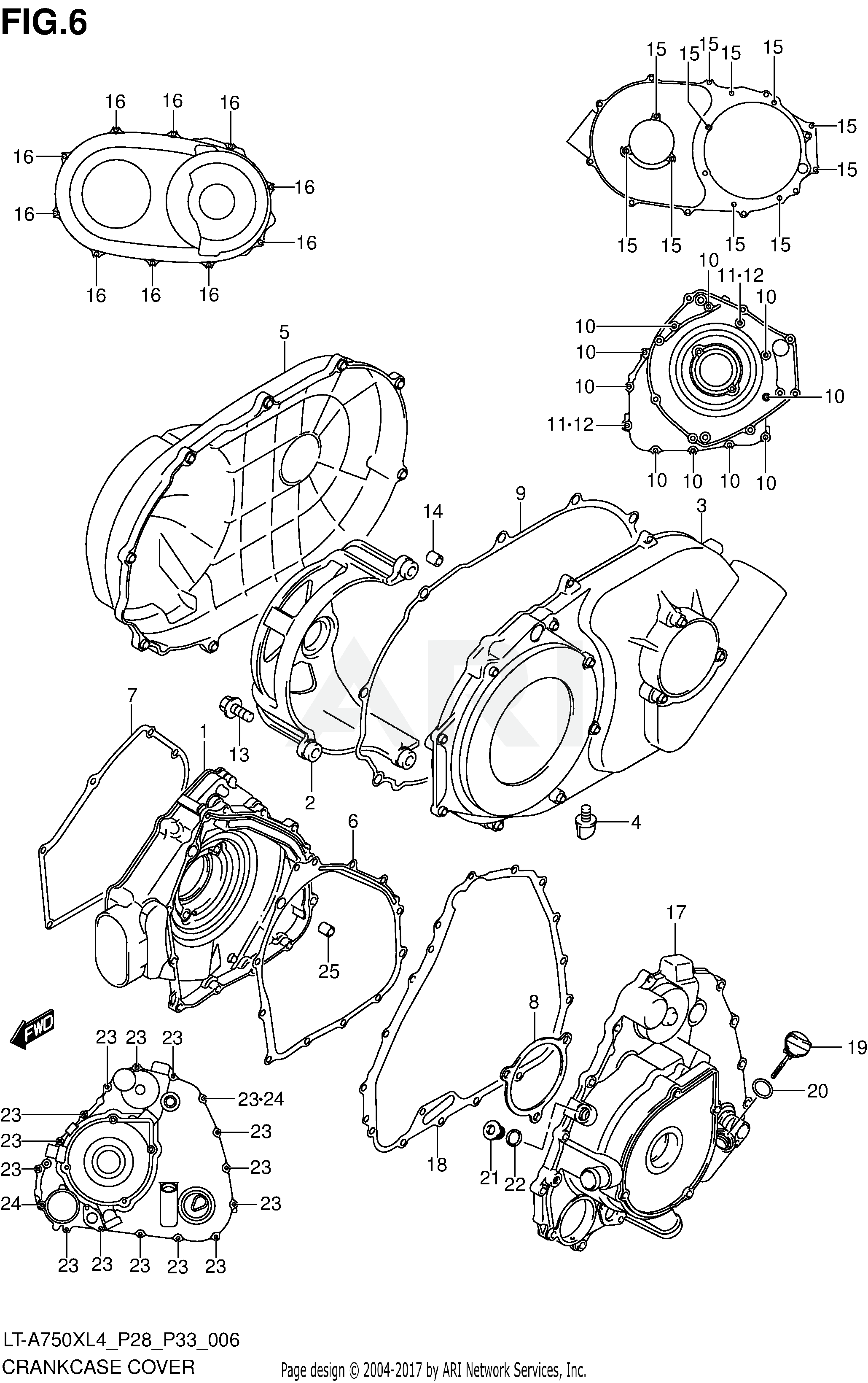 CRANKCASE COVER