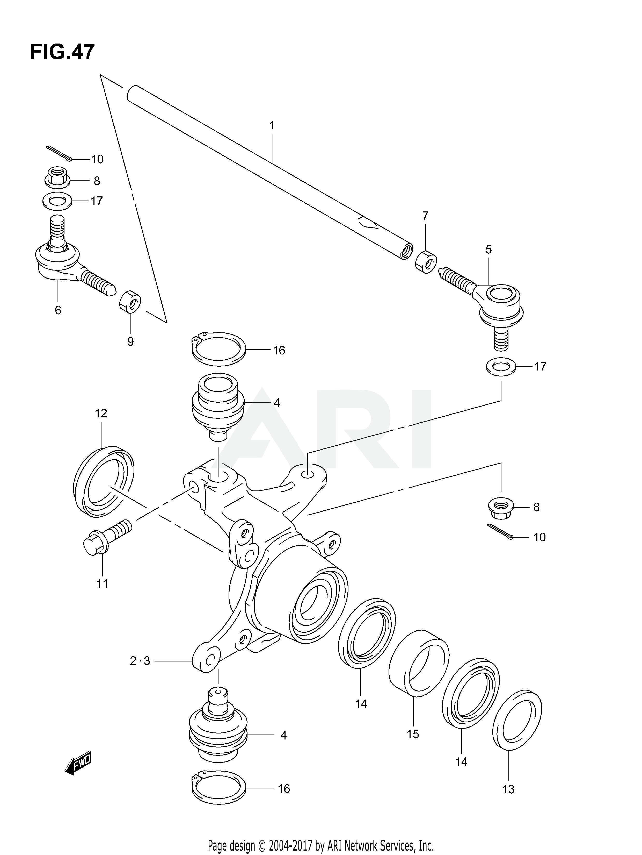 STEERING KNUCKLE