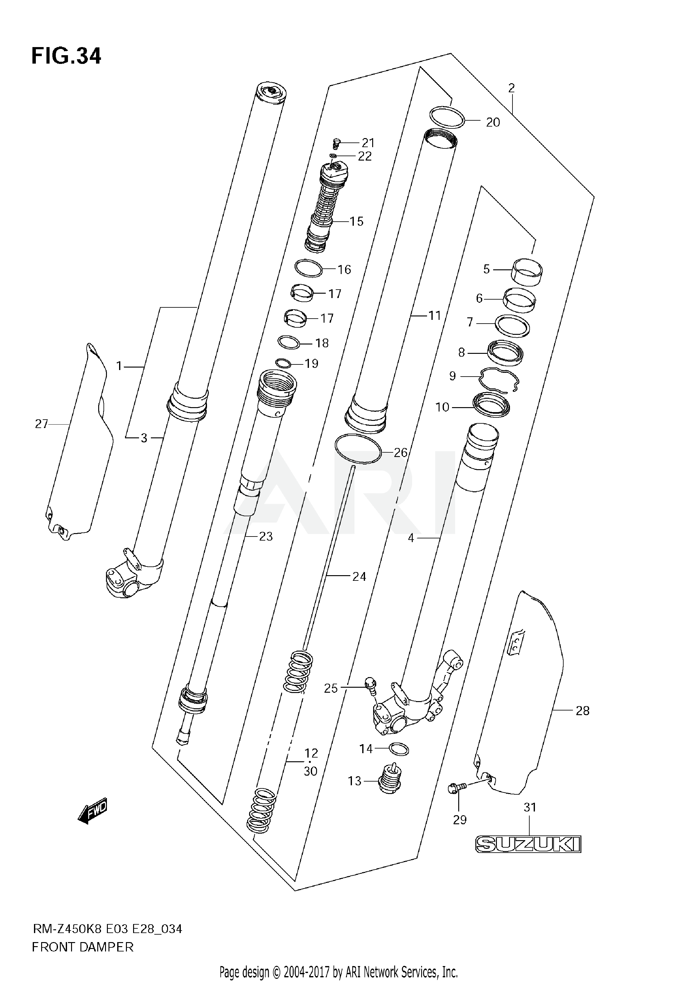 FRONT DAMPER