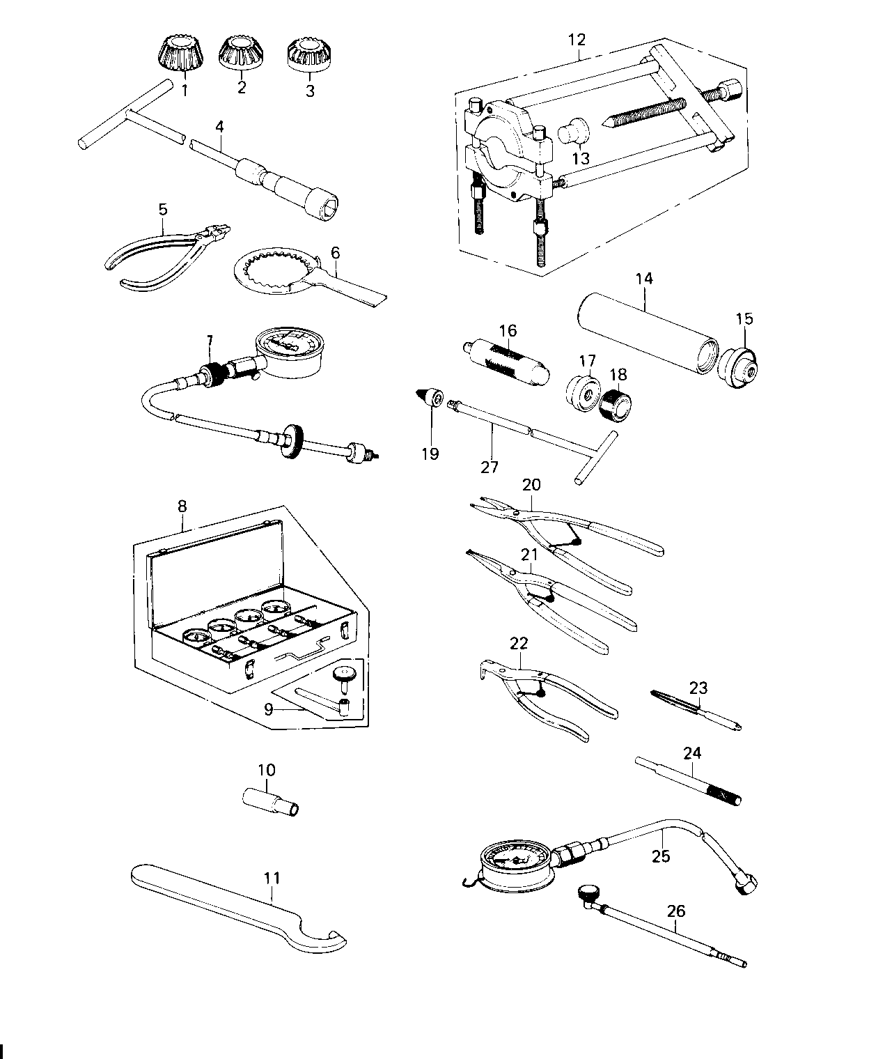 SPECIAL SERVICE TOOLS &quot;A&quot;