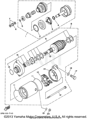 STARTING MOTOR