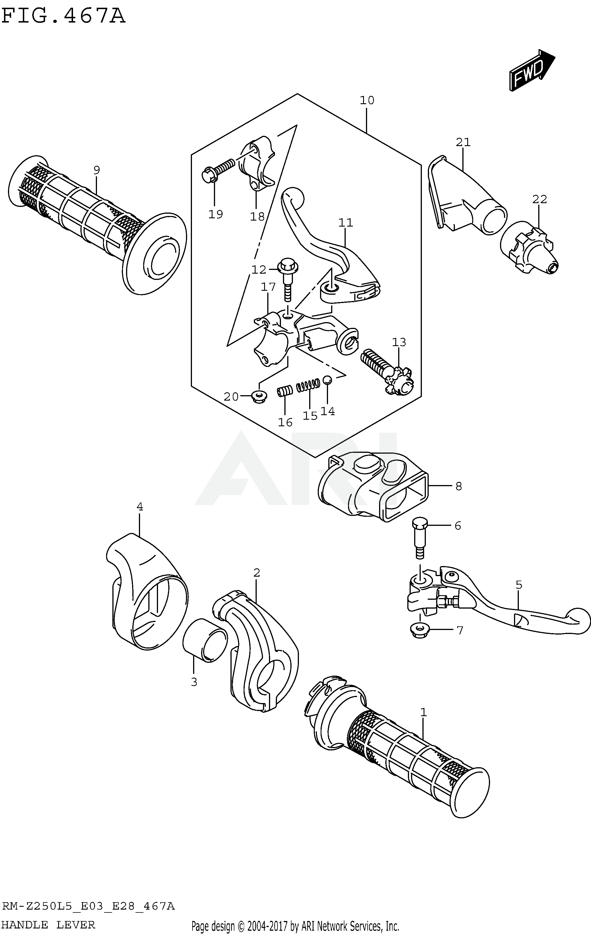 HANDLE LEVER