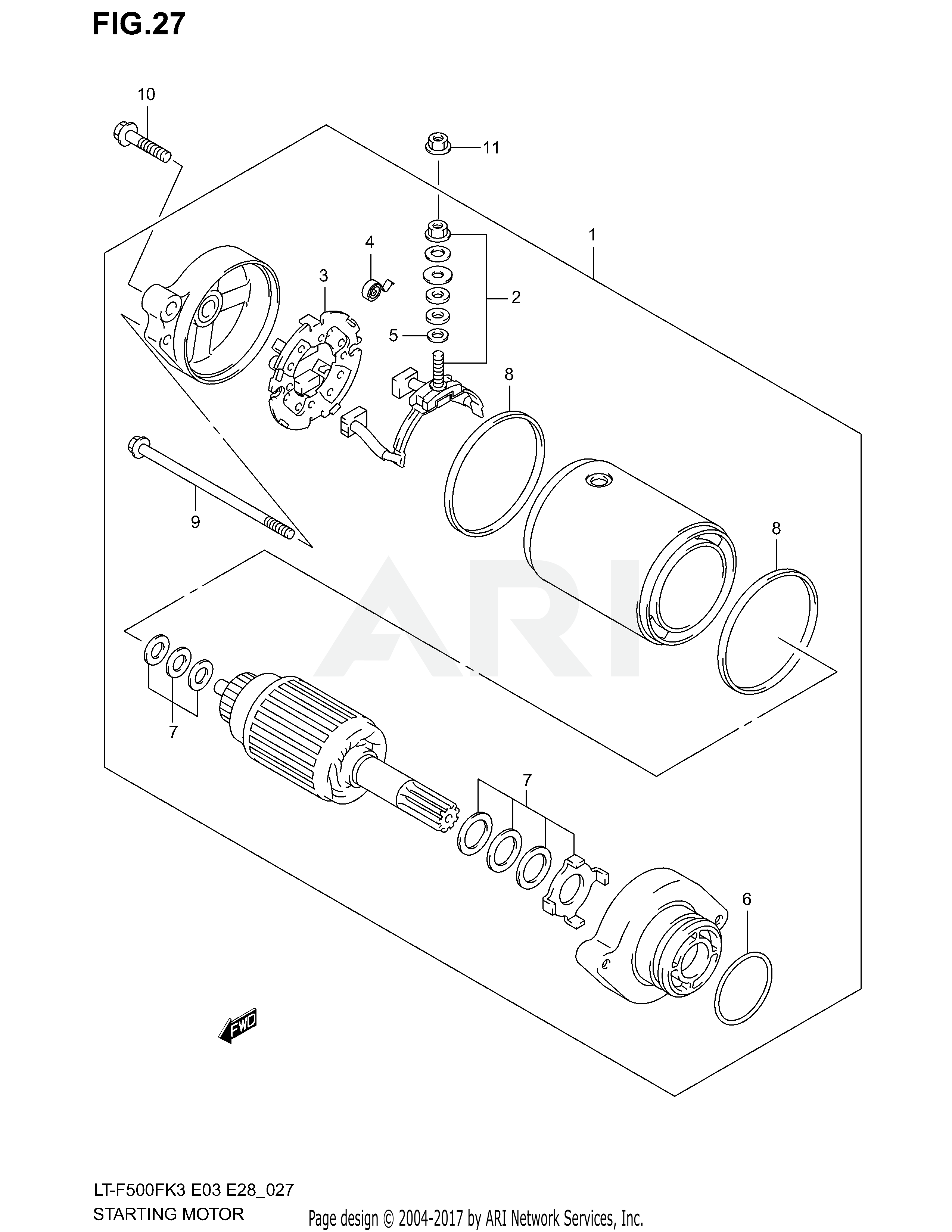 STARTING MOTOR