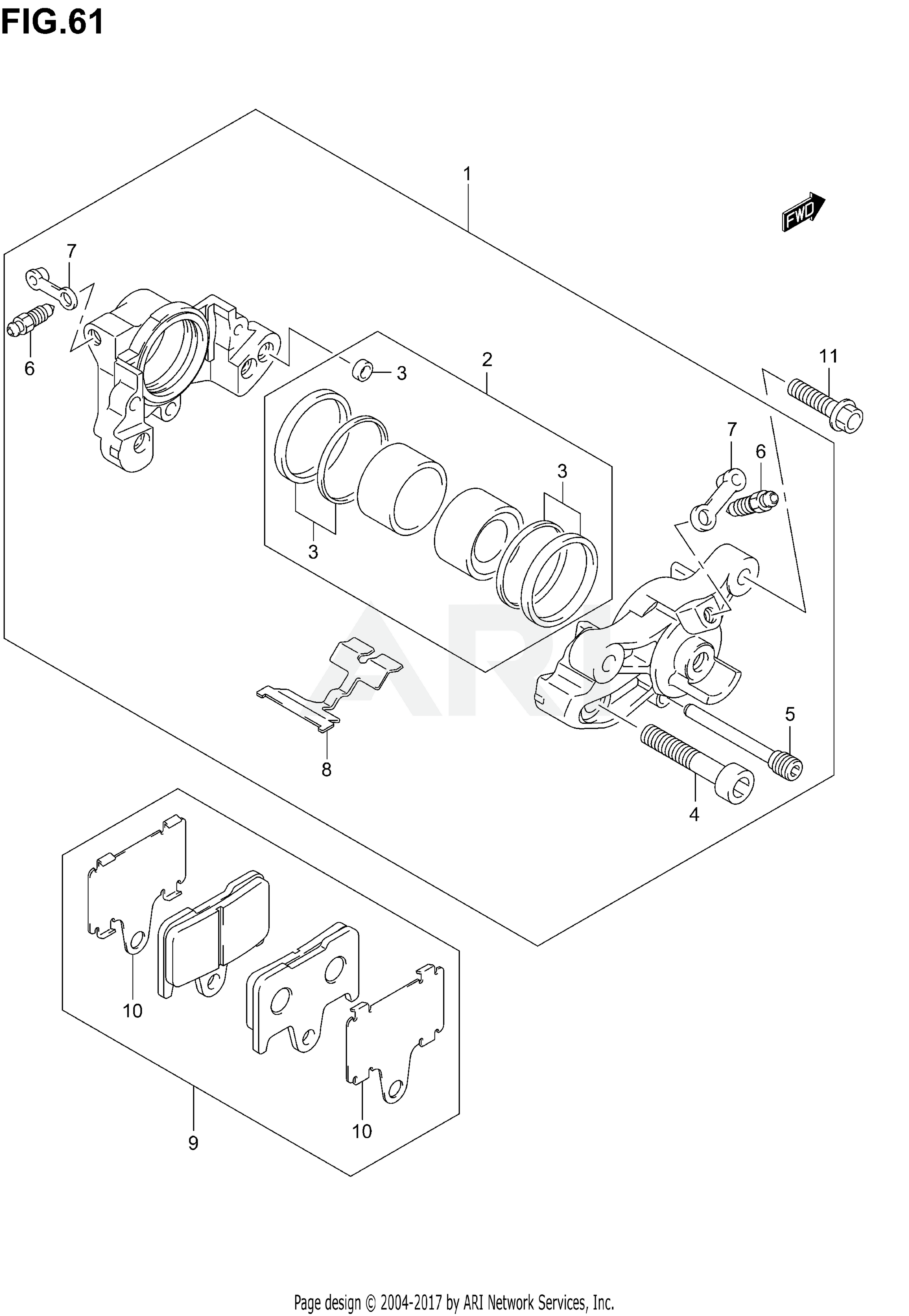 REAR CALIPER