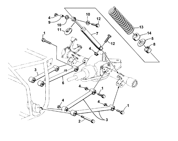 REAR SUSPENSION ASSEMBLY