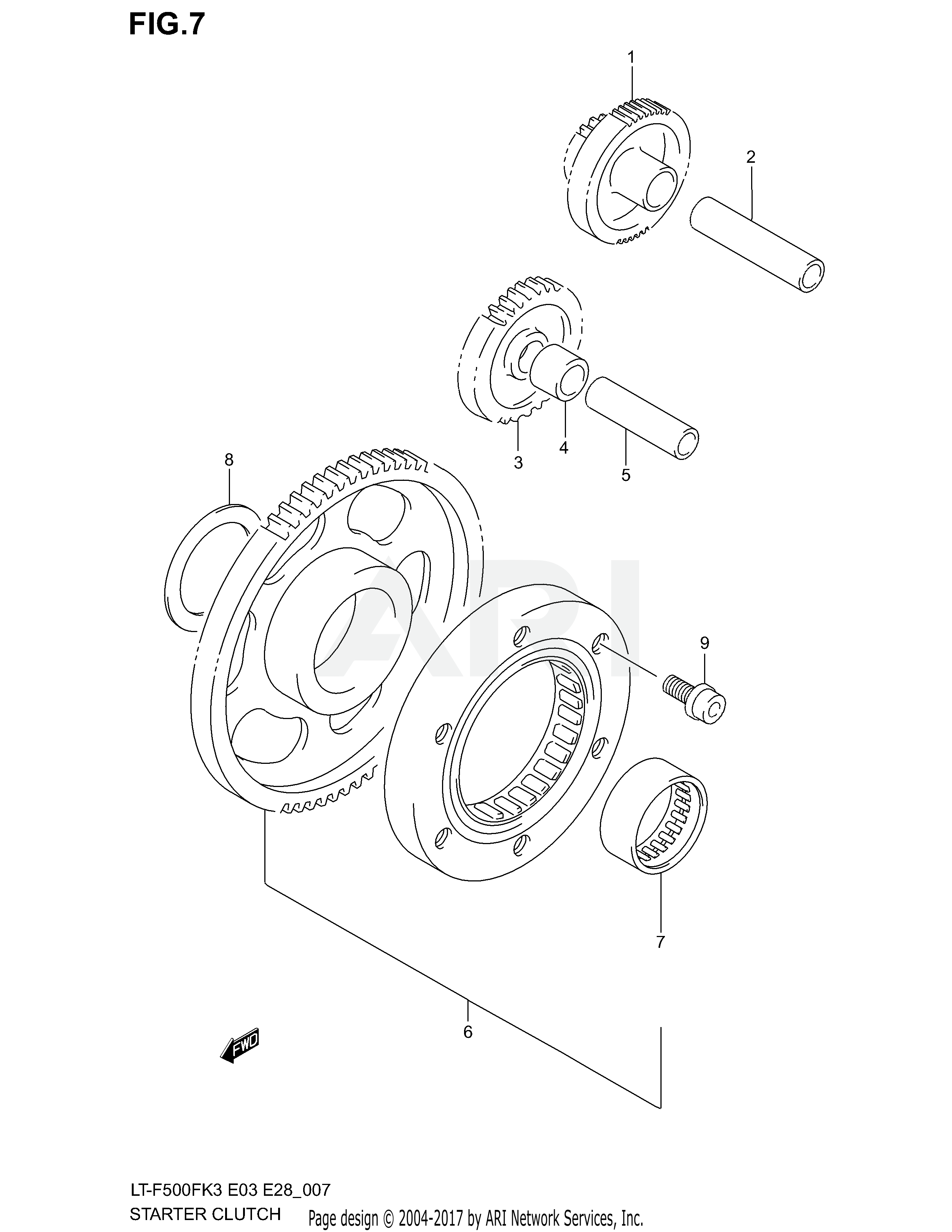 STARTER CLUTCH