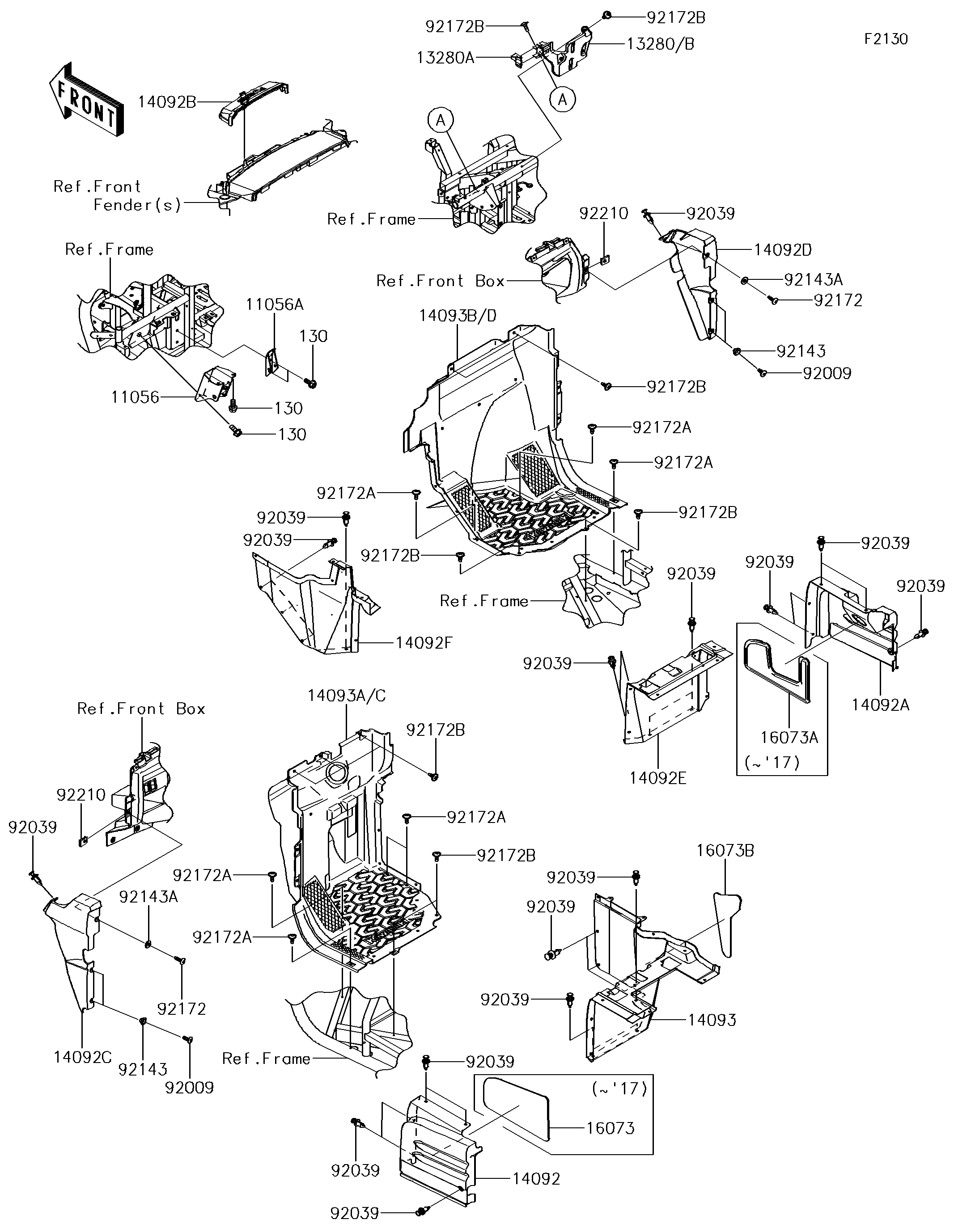 Frame Fittings(Front)