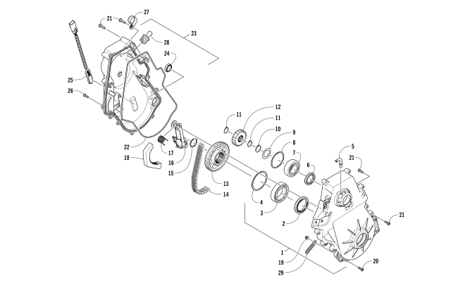 CHAIN CASE ASSEMBLY