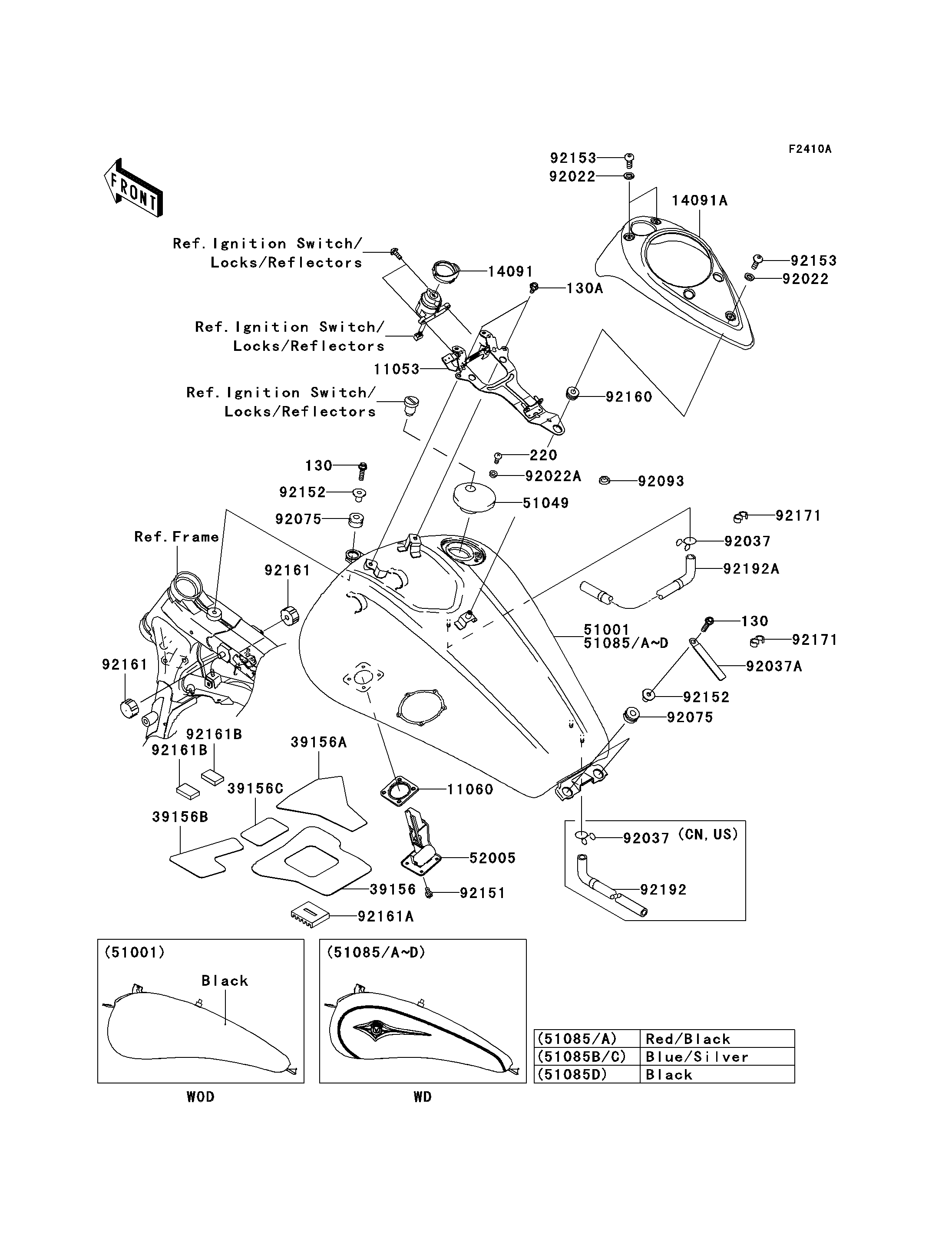 Fuel Tank(D8F/D8FA)