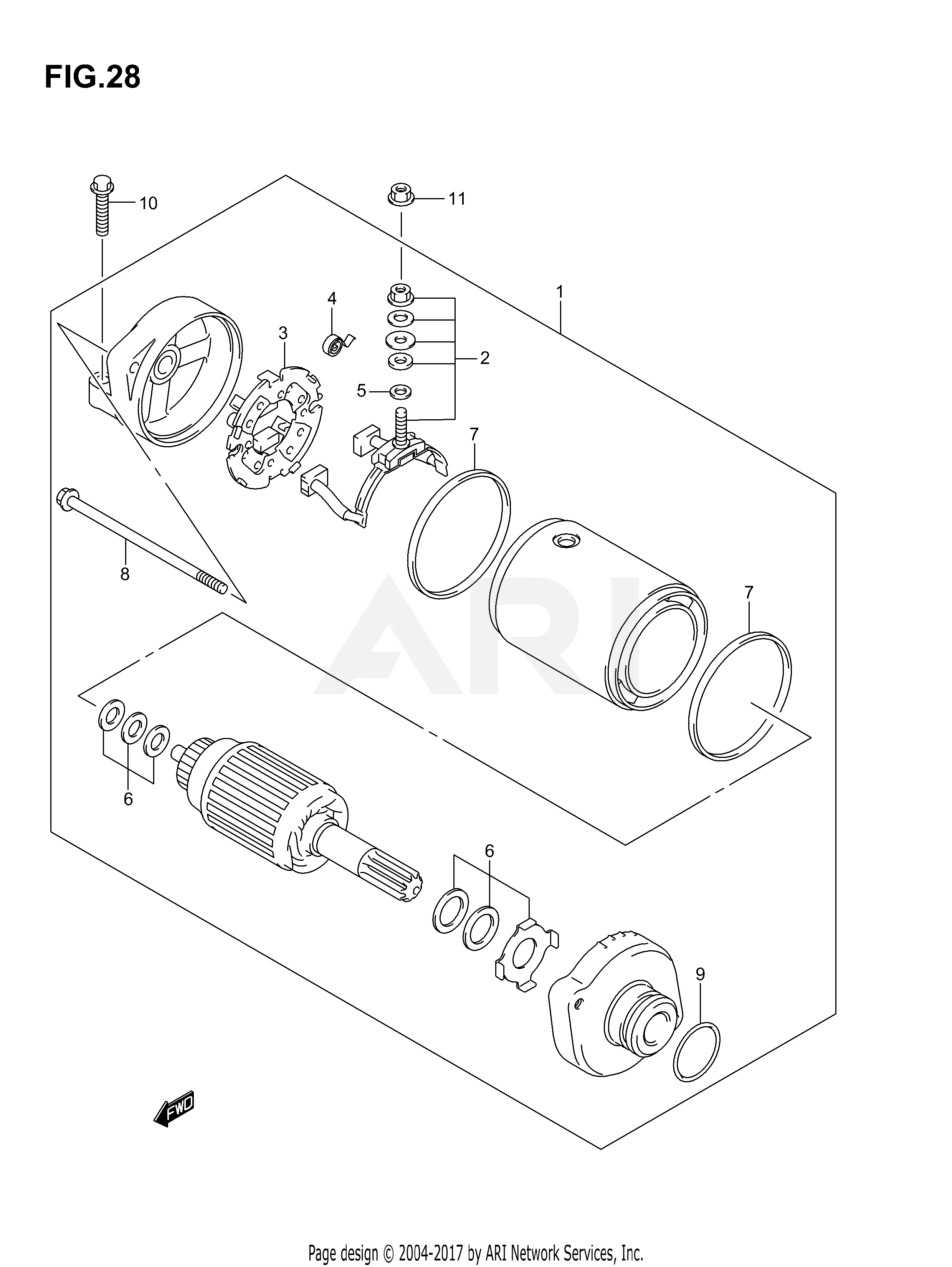 STARTING MOTOR