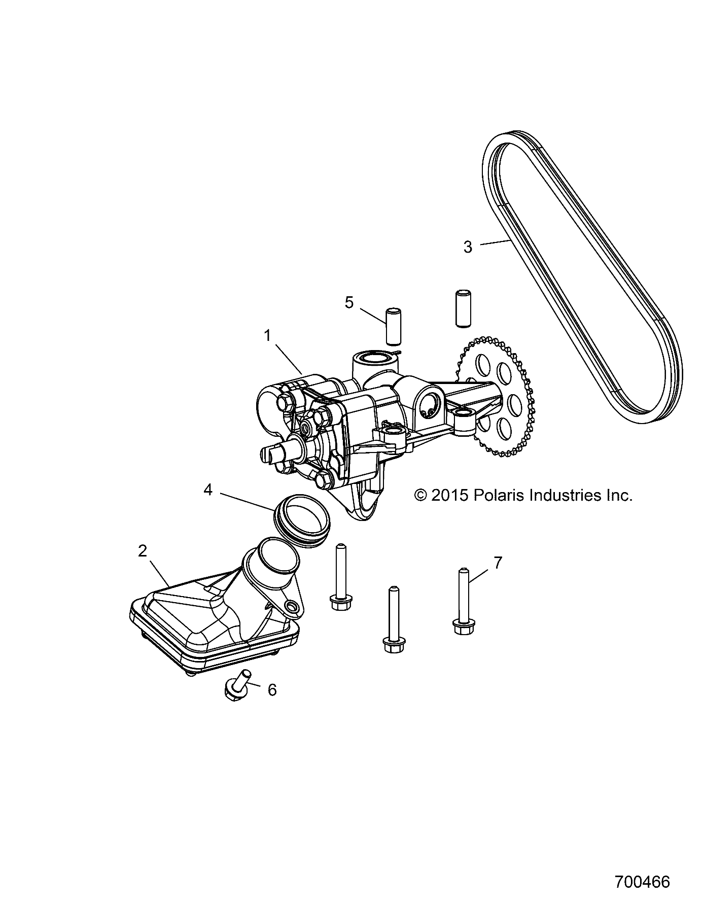 ENGINE, OIL PUMP - Z18VDE92LS (700466)