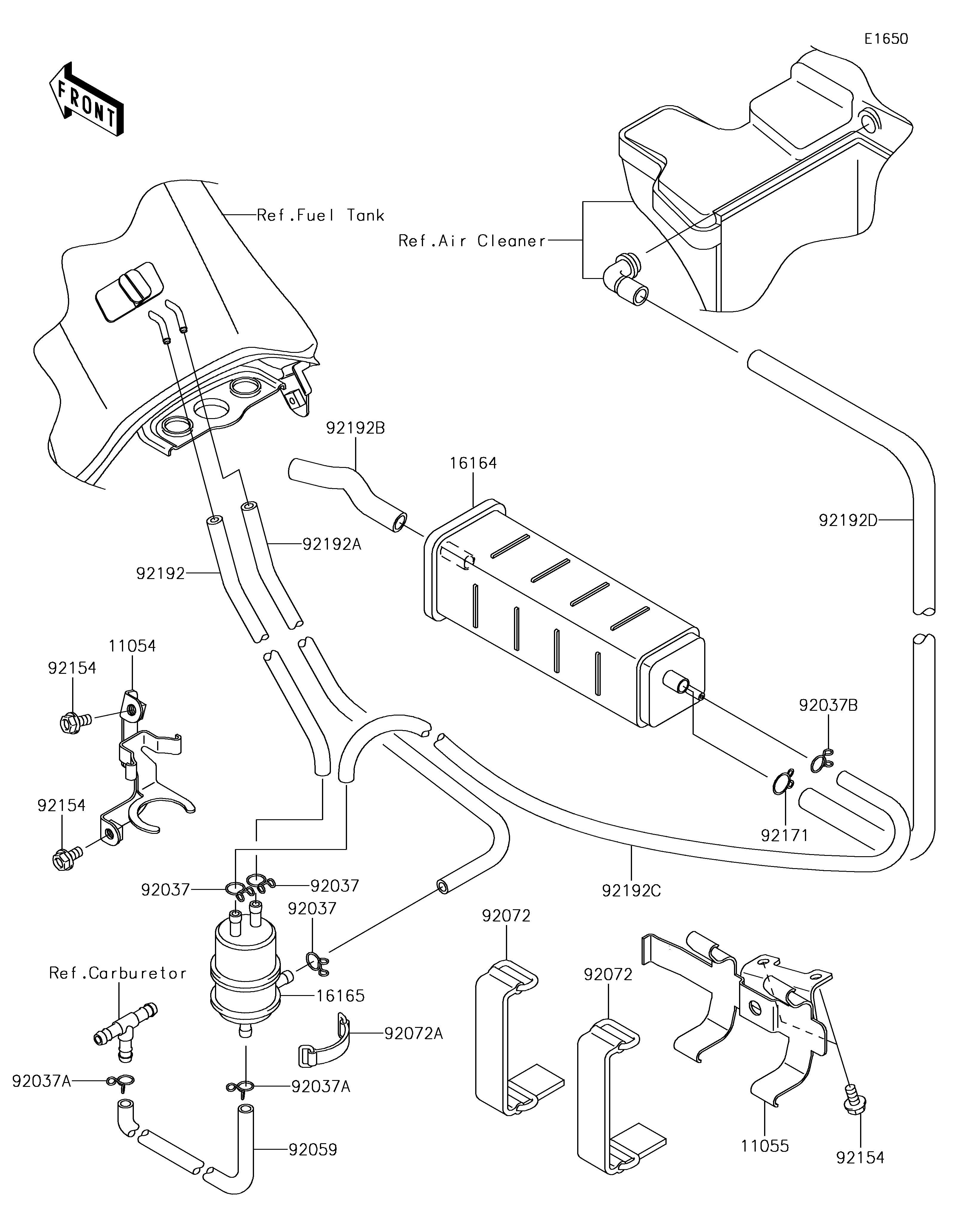 Fuel Evaporative System(CA)