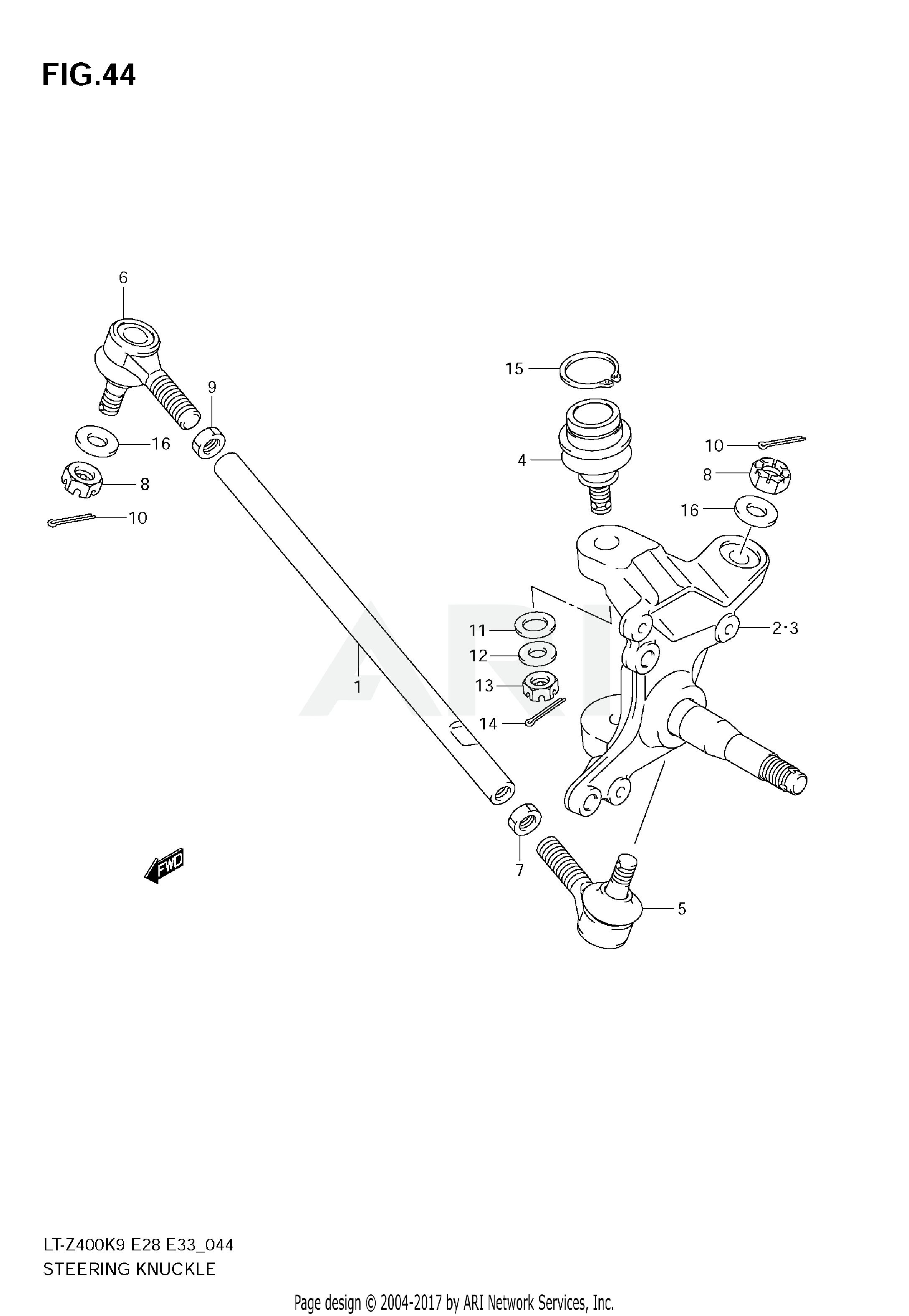 STEERING KNUCKLE